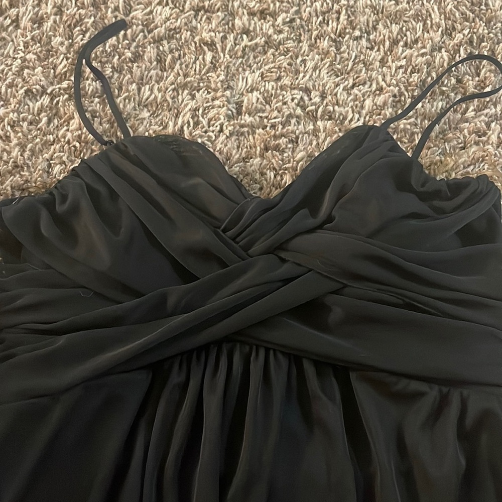 Black dress straps